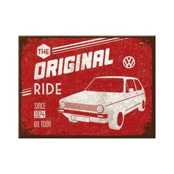 Aimant -Volkswagen VW Golf - The Original Ride