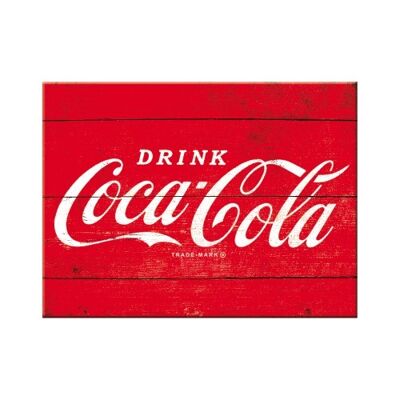 Imán -Coca-Cola - Logo Red