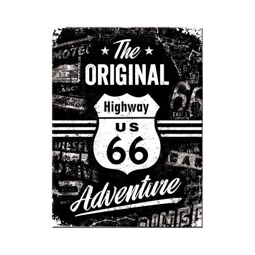Imán- US Highways Highway 66 The Original Adventure