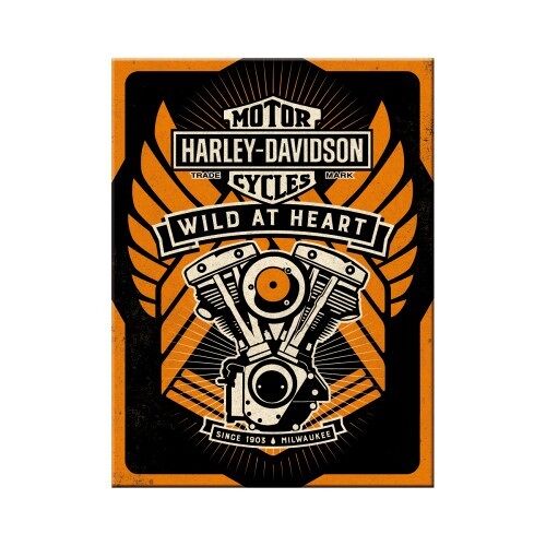 Imán-Harley-Davidson - Wild At Heart