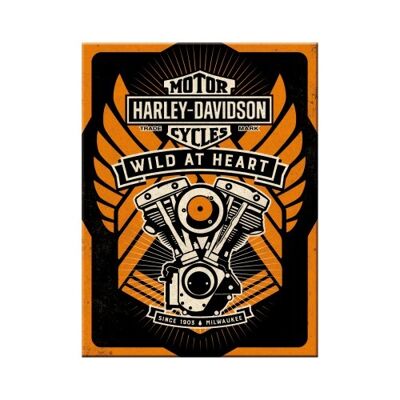 Magnet-Harley-Davidson - Wild At Heart