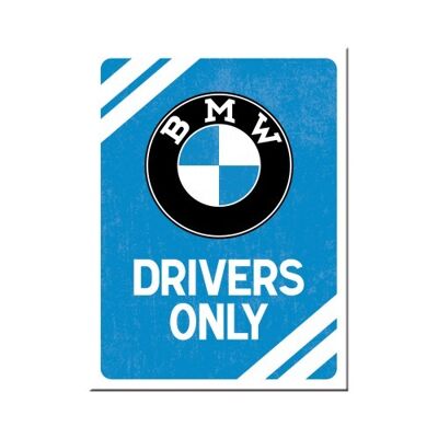 Imán-BMW - Drivers Only Blue