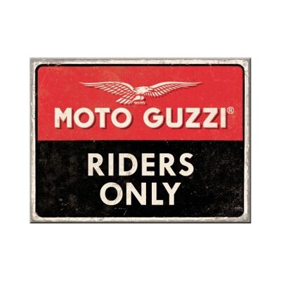 Imán - Moto Guzzi Moto Guzzi - Riders Only