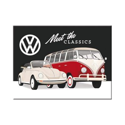 Magnet - Volkswagen VW - Treffen Sie die Klassiker