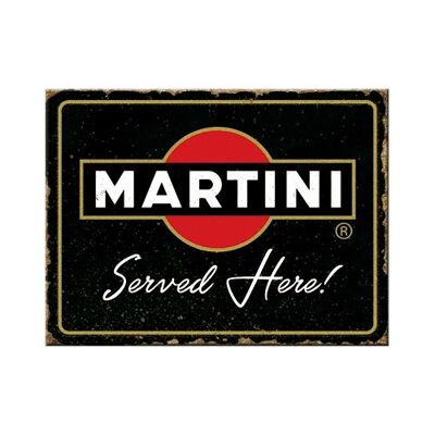 Magnete - Martini - Servito qui