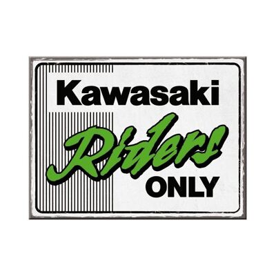 Aimant - Kawasaki - Riders Only Ninja