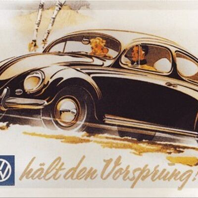 Placa de metal- VW Vorsprung