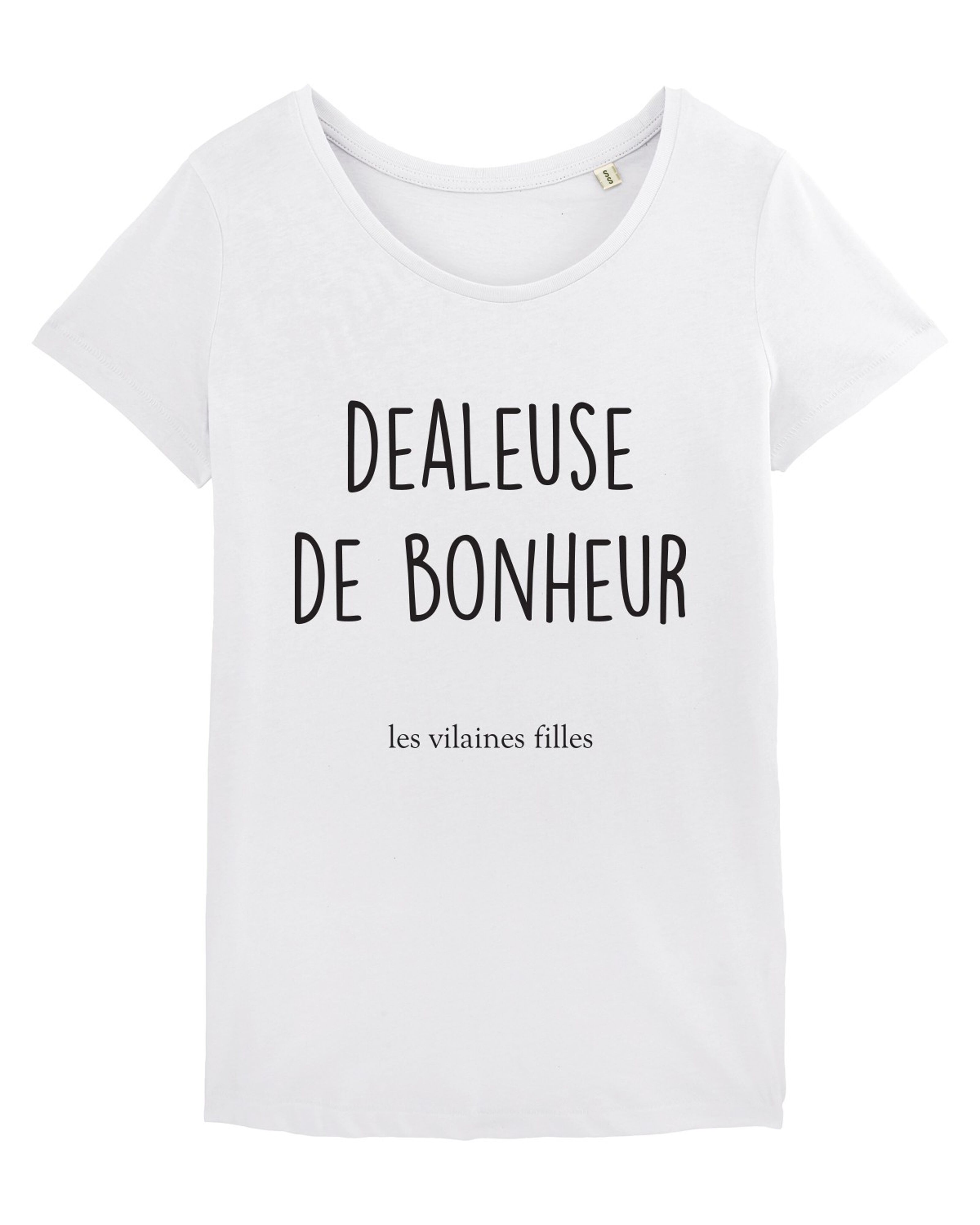 T shirt smile : t shirt bonheur, décalé et original en coton bio