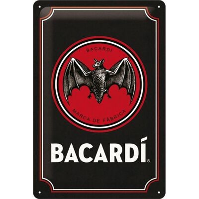Abzeichen - Bacardi Bacardi - Logo Schwarz