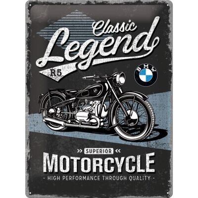 Metal plate 30x40 cm. BMW - Classic Legend