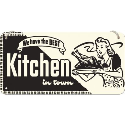 Hanging sign 10x20 cm. Home & Country Kitchen