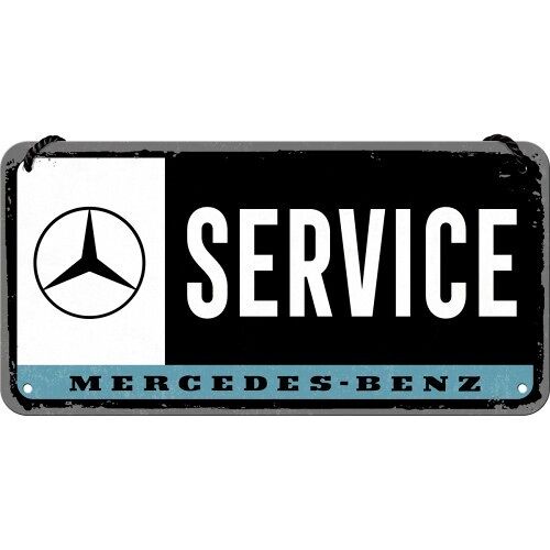 Letrero colgante 10x20 cms. Mercedes-Benz Mercedes-Benz - Service