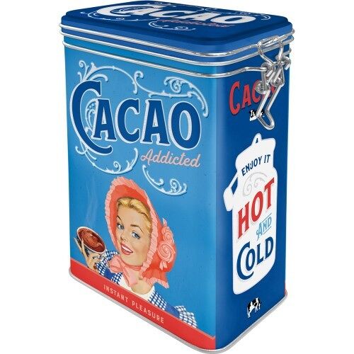 Caja superior con clip - Say it 50's Cacao Addicted