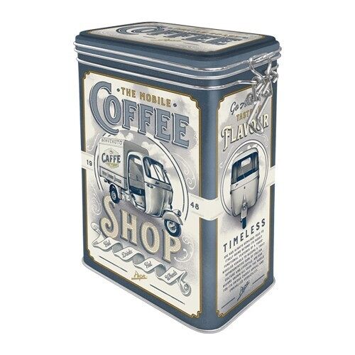 Caja superior con clip - APE Ape - Coffee Shop