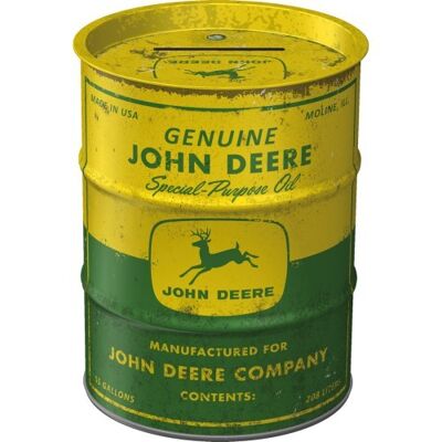 Tirelire baril John Deere - Huile à usage spécial