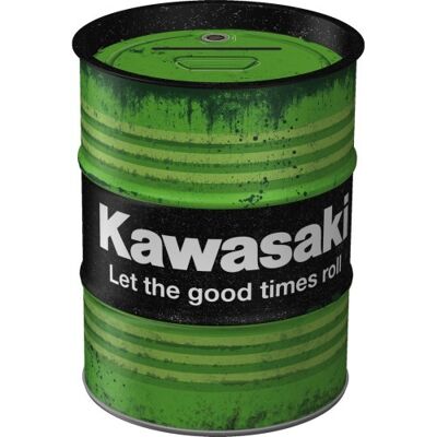 Salvadanaio a botte Kawasaki Kawasaki - Lascia che i bei tempi scorrano