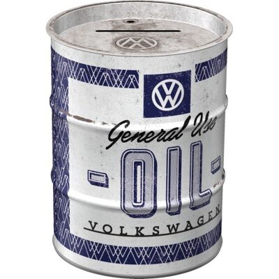 Volkswagen VW barrel piggy bank - General Use Oil