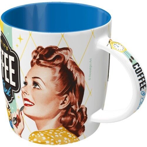 Tazza da caffè Say it anni '50