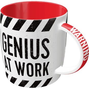 Achtung Genius au travail Mug 3