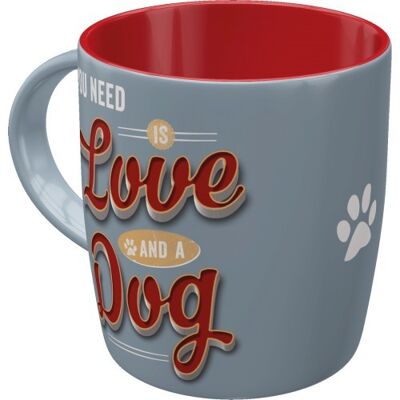 Mug PfotenSchild - Love Dog