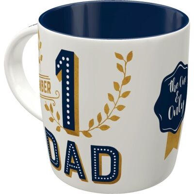 Word Up Number 1 Dad Mug