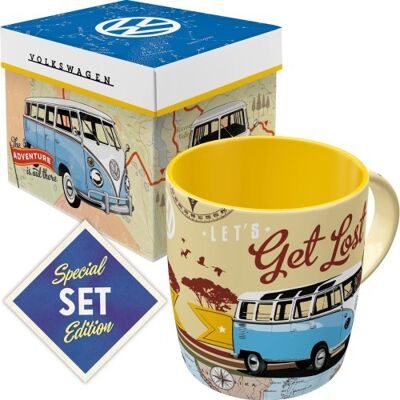 Special Edition Becher mit Box VW Bulli Let's