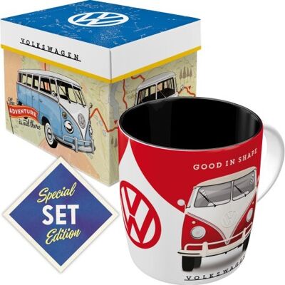 Special Edition Becher mit VW Good in Shape Box