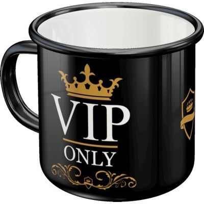 Tasse en émail Achtung VIP Only