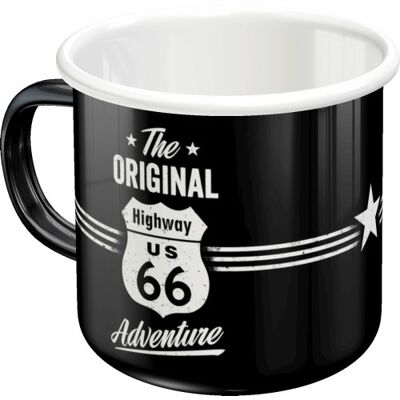 US Highways Highway 66 The Original Adventure Enamel Mug