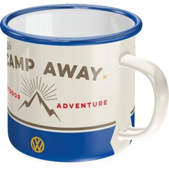 Tasse en émail Volkswagen VW Bulli - Let's Camp Away 3