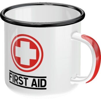 Tasse en émail Nostalgic Pharmacy First Aid - Classique 3