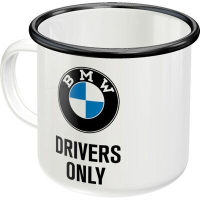 Emaillebecher BMW - Drivers Only