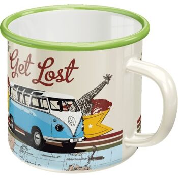 Tasse en émail Volkswagen VW Bulli - Let's Get Lost 3