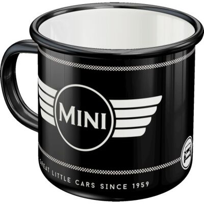 Mug émaillé Mini Mini - Logo Noir