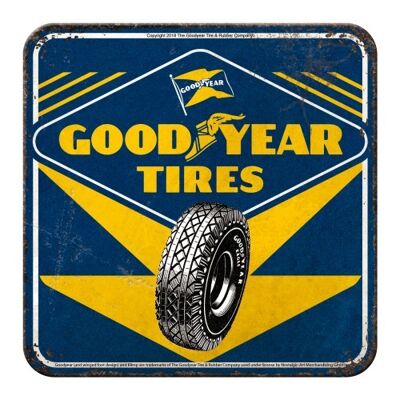 Posavasos 9x9 cms. Goodyear - Tires