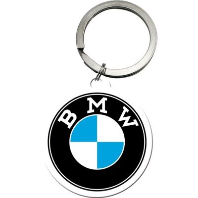 Round keyring BMW - Logo