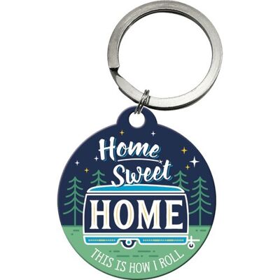 Porte-clés Home Sweet Home Camper