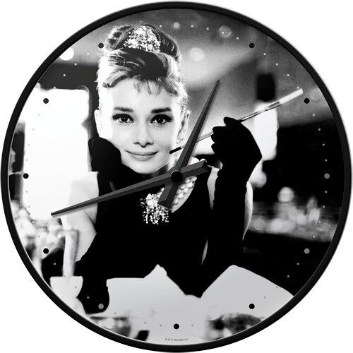 Reloj de pared 31 cms. Audrey - Holly Golightly