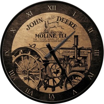 Wall clock 31 cm. John Deere Genuine