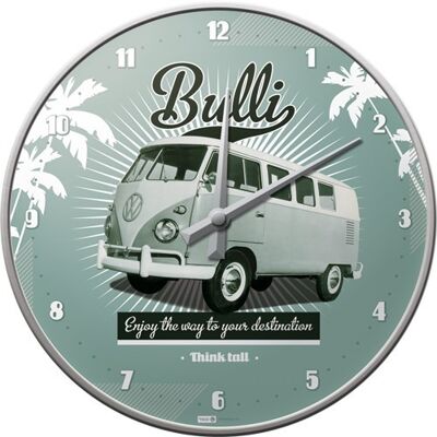 Reloj de pared 31 cms. VW Retro Bulli
