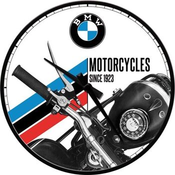 Horloge murale 31 cm. BMW - MOTOS