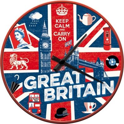 Wall clock 31 cm. United Kingdom