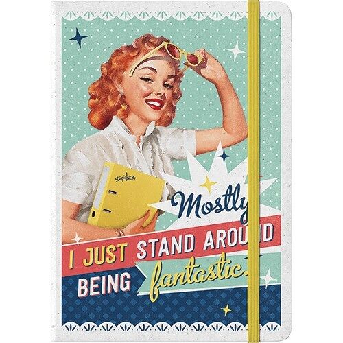 Cuaderno Notebook A5 Stand Around Being Fantastic