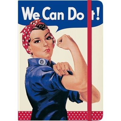 Notizbuch A5 We Can Do It - Punkte