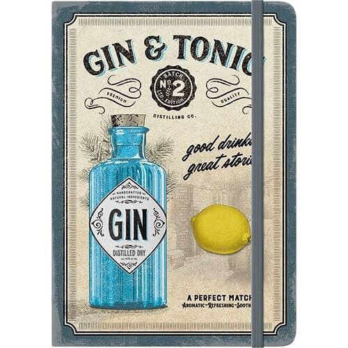 Cuaderno Notebook A5 Gin & Tonic