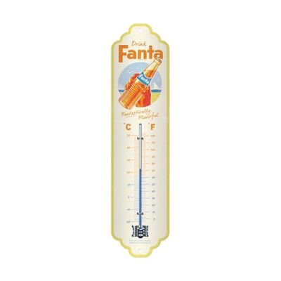 Thermometer 6.5x28 cm. Fanta - Bottle Beach