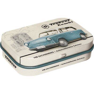 Mints box 6x9.5x2 cm. Berlin Trabant Combi