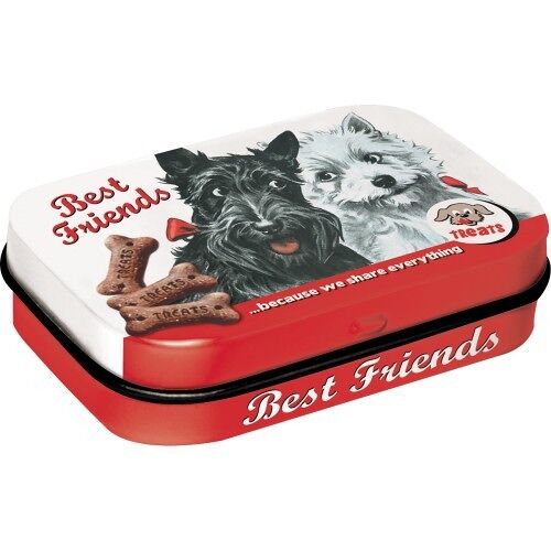 Cajita Mints 6x9,5x2 cms. Animal Club Best Friends