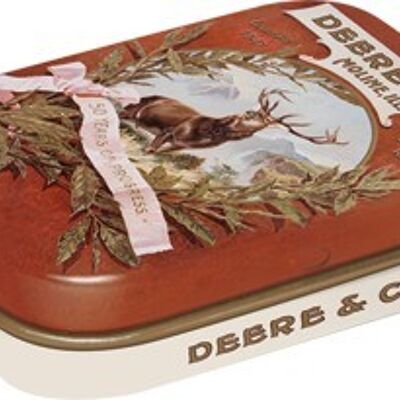 Boîte à la menthe 6x9,5x2 cm. John Deere - Deere & Co.