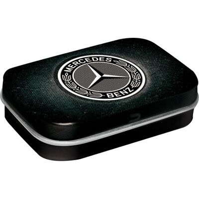 Mints box 6x9.5x2 cm. Mercedes-Benz Mercedes-Benz - Logo Black